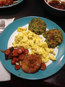 Eggs with Potato Pancakes